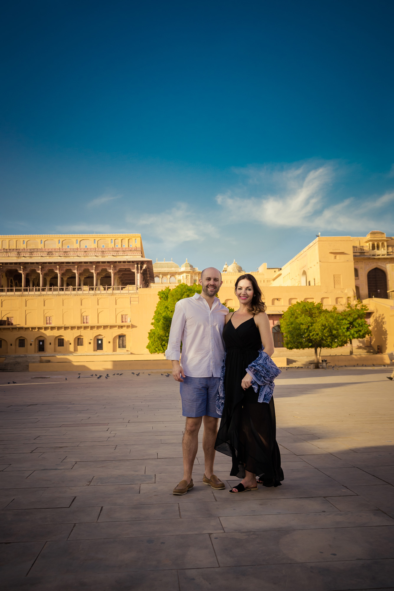 Amber Palace Courtyard