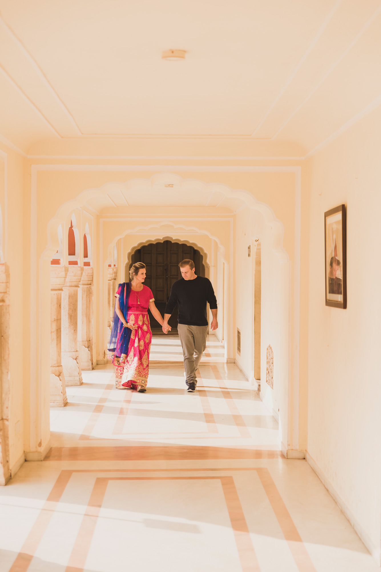 Corridors of City Palace Jaipur