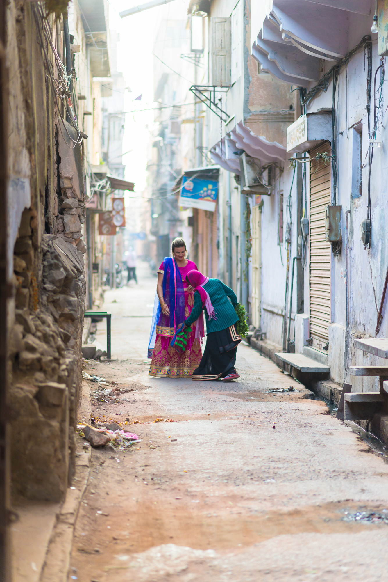 Street of old city Jaipur