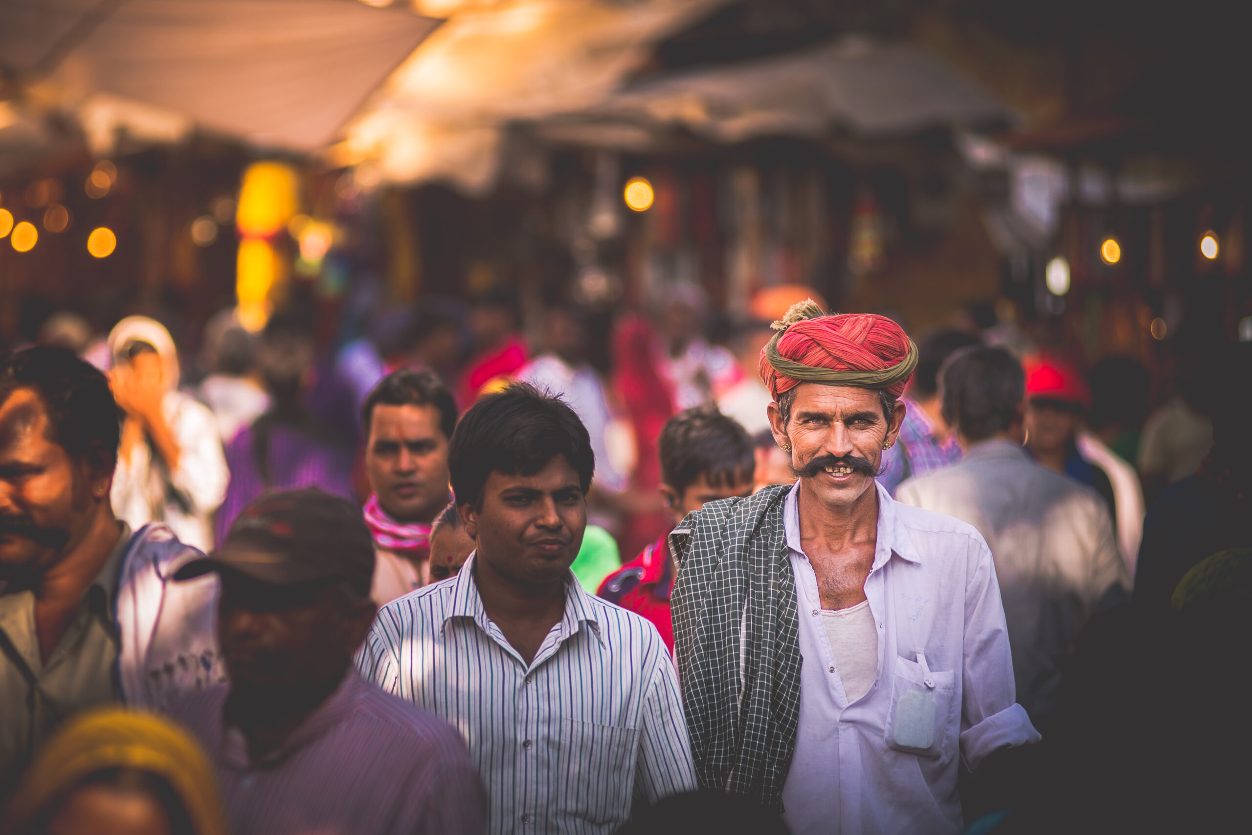 Rajasthani Man with moustaches